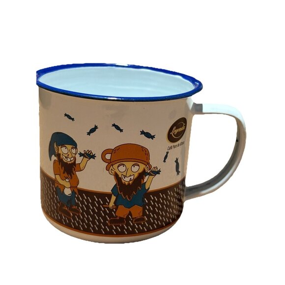 Leyenda Cafe Other - Vintage Leyenda Cafe Puro De Altura Illustrated Metal Enamel Mug